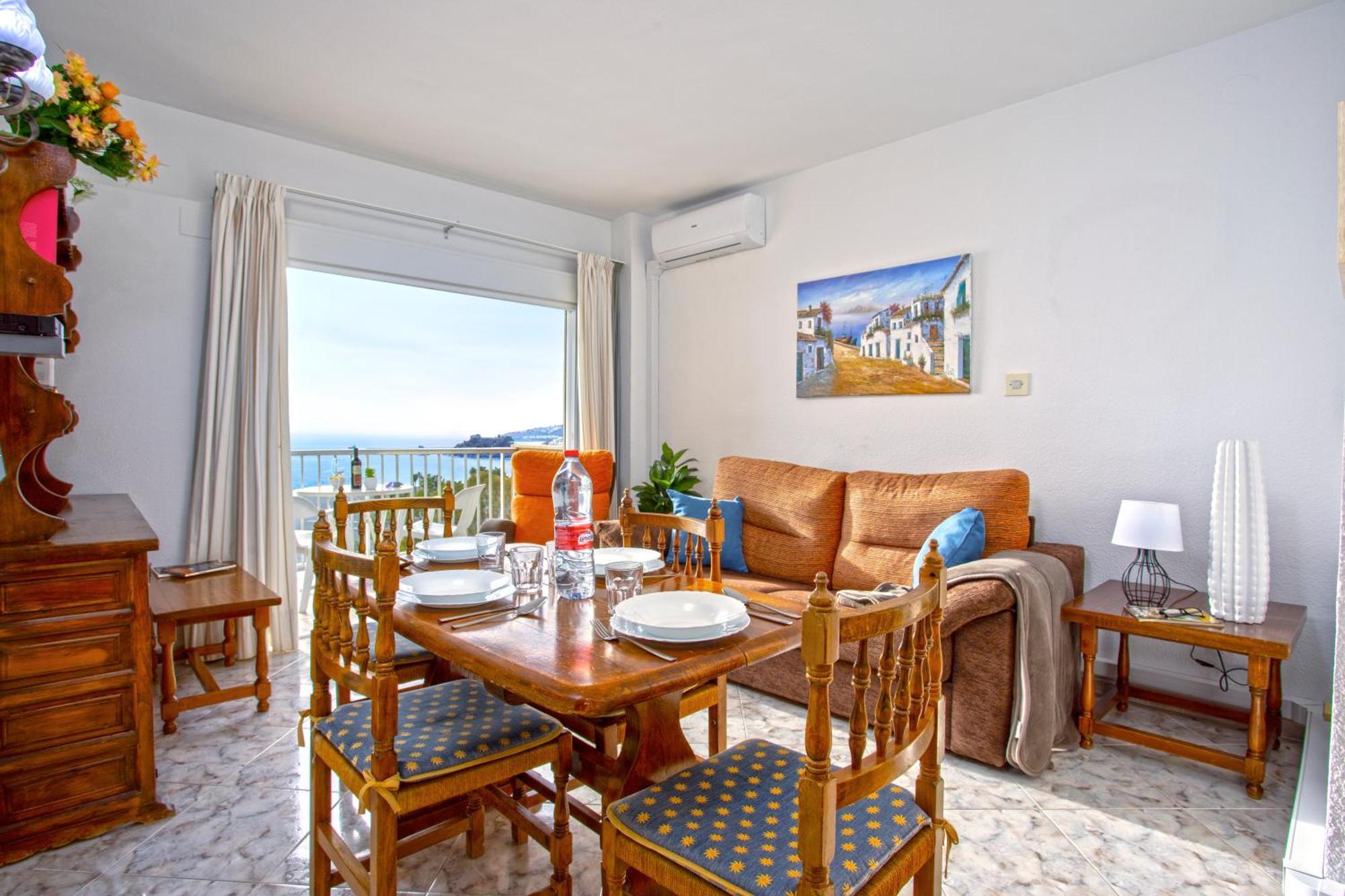 1003 - Seafront Apartment On El Paseo - Air Conditionning - Wi-Fi - Smart Tv Almuñécar Eksteriør bilde